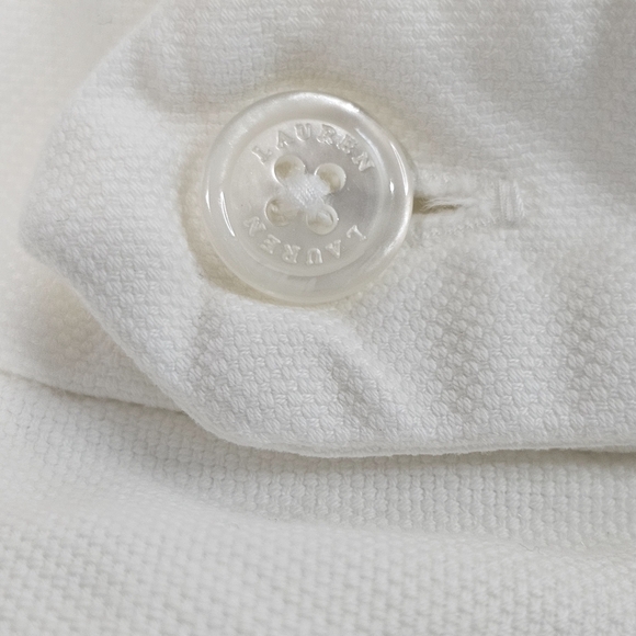 Lauren Ralph Lauren Women's Jeans Wide Leg White  Sz 6 Cottton - Picture 10 of 10